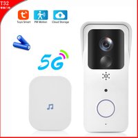 Tuya Smart 5G 2.4G Dual Band WiFi Video Doorbell 1080P Waterproof Outdoor Wireless Intercom Security Camera Door Ring Bell image 4