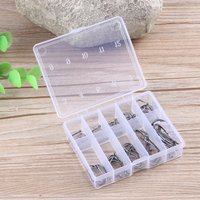 Swivel Metal Snaps Fishhook Lure Tackle Kit 50Pcs Sea Fishing Connection Ring Fish for Outdoor Tackle Equipment Accessory