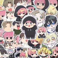 10/30/53pcs Tamon Fukuhara Anime Stickers Utage Kinoshita Tamon's B Side Sticker Laptop Scrapbooking Phone Ori Sakaguchi Decals