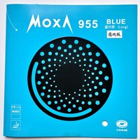 YINHE Cured Table Tennis Rubber Long Pimples OX Medium Particles 955 Green Blue Ping Pong Rubber Without Sponge Anti-spin