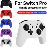 Silicone Protective Skin Case For Switch Pro Sleeve Gamepad Skin Cover For Switch Pro Controller Accessories Protective Cases