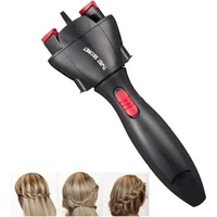 Hair Curler Automatic Twist Braiding Knitting Device Hair DIY Braider Machine Hair Styling Tools Crochet Braids Curling Iron