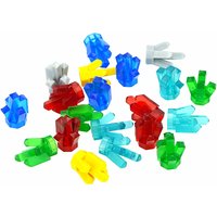 MOC Brick Crystal Stone Painted Gem Gemstone Ore Building Block Particles Model Accessories Compatible 30385 Leduo Toys