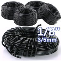 10-100m 1/8" 3/5mm PVC Hose Tube Garden Irrigation Supplies for Lawn Potted Plant Greenhouse DIY Drip Sprinkler Watering System