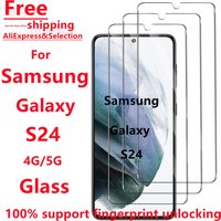 1/4Pcs Tempered Glass Screen Protector for Samsung Galaxy S24 - Smartphone Protection Suitable for Samsung S24 Series