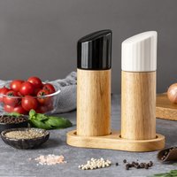 Ceramic grinding core wooden pepper grinder wooden household manual Sichuan pepper sea salt grinder