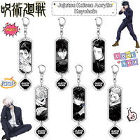 New Jujutsu Kaisen Gojo Satoru Itadori Yuji Geto Suguru Cartoon Secondary Animation Peripheral Pendant Creative Acrylic Keychain