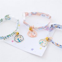 1Pc Kitten Collar with Bell Cut Pet Cat Collars Breakaway Adjustable Cats Collar Puppy Collar Pet Supplies for Kittens