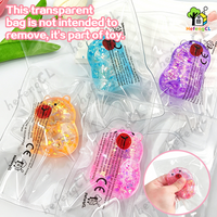 HefengCL Slow Rising Glitter Capybara Maltose Squeeze Toy TPR Fidget Toy Stress Relief Gift for Kids Adults Classroom Holiday
