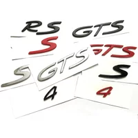 Top Quality 3D Car Letter Rear Trunk Logo Emblem Badge for Cayenne Panamera Carrera targa Cayman Taycan electric 911 GTS GT3 RS