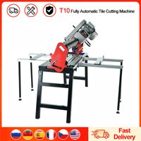 2500W Fully Automatic Electric Tile Cutting Machine 45 Degree Chamfering, Edging, Grooving Water Jet Stone Cutting Machine