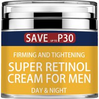 Men's Face Cream Moisturizer Anti Aging Cream For Men, Collagen, Retinol & Hyaluronic Acid Day & Night Cream Anti Wrinkle Facial