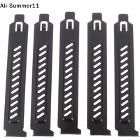 【Gy11】5Pcs PCI Slot Cover Dust Filter Blanking Board Cooling Fan Dust Filter Ventilation