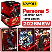 202 New KAYOU Genuine Persona 5 Card Royal Edition Phantom Color Paper Laser Ticket Stub Card Anime Collectible Card Toy Gift