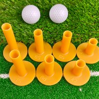 2pcs Rubber Golf Tees Training Practice Home Driving Ranges Mats Practice 42mm 54mm 60mm 65mm 70mm 75mm 83mm Golf Accessories