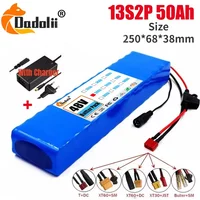 48V High-performance 13S2P 18650 Lithium ion Battery Pack 60Ah power endurance For 54.6v power vehicle battery replacement
