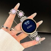 Wire frame flowing star diamond chain wristband suitable for Huawei GT5/GT5 Pro/GT4/GT2/3/4 22mm/20mm/18mm watch straps