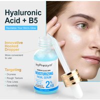 JoyPrettyin Moisturizing Face Serum Hyaluronic Acid Facial Essence Reduces Dry Fine Lines Korean Skin Care