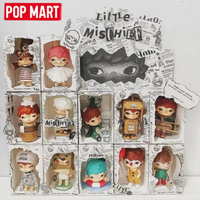 POP MART Hirono Small Mischievous Series Genuine Blind Box Ono Blind Box Doll Tabletop Ornaments Collection Blind Box Toys Gifts