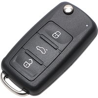 Remote Flip For VW Car Key Shell for Beetle/Caddy/Eos/Golf/Jetta/Polo/Scirocco/Tiguan/Touran/UP Blank Car Keys 3 Buttons