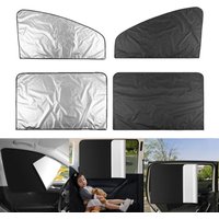 NEW Car Summer Sun Protection Strong Magnetic Full Shading Magnetic Car Curtain Magnetic Suction Opaque Sunshade Accessories