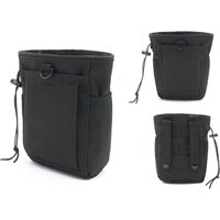 New Outdoor Hunting MOLLE Dump Pouch - 3-5L 600D Nylon Camouflage Ammo Waist Pack & Recycle Bag
