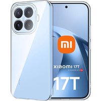 Ultra Thin Soft TPU Clear Camera Protection Case Cover for Xiaomi 17T Pro 17TPro