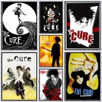 Rock Band The C-CureS Music Poster Modern and Elegant Wall Stickers for Home Decor Living Room Dormitory Wall Art