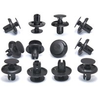 20/50Pcs Fit For 8MM Hole Universal Auto Bumper Fasteners Clip Plastic Screw Retainer Clip Car Fender Trunk Mudguard Clips