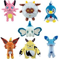 Hot Anime Palworld Stuffed Plush Toy Game Kawaii Grizzbolt Lamball Chikibi Doll Soft Stuffed Peluche Decor Pillow Kids Gift Gift