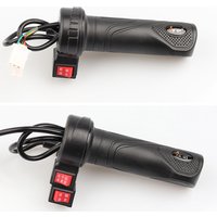 Electric Bicycle Throttle E-bike Twist-Throttle High / Medium / Low Speed / Forward / Reverse Accelerator Cycling Accessories