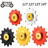 MUQZI Fahrradriemenscheibe 11T 12T 13T 14T Schaltwerk Stützrad 7 8 9 10 11 12 Geschwindigkeitskette Keramikriemenscheibe