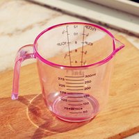 1Pc 150/300/600ML Plastic Measuring Cup Heat Resistant With Scale Multipurpose Baking Mixing Measuring Jug Kitchen Supplies