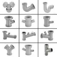 Universal Sink Drain Adapters Y-Type Basin Sewer Branch Connectors Overflow Tube Thread Joints For Kitchen Bathroom Accessories