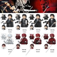 Marvel Daredevil Bullseye Matt Murdock Hector Ayala Muse Elektra Jessica Jones Mini Figure building blocks Hot toy children gift