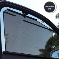 Car Roller Curtain Driver Seat Flexible Sunshade Privacy Sun UV Protection Window Car Interior Accessories Sun Curtain