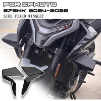For CFMOTO CF675NK 675NK NK675 2024-2026 Motorcycle Front spoiler Lower spoiler flank Side Wing Side spoiler FRONTAL SPOILERS