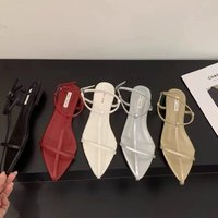 Women's Flat Sandals 2026 Summer New Fashion Sandals Roman Style Sexy and Comfortable Low-heeled Women's Sandals Zapatos Mujer