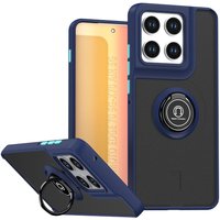 High Quality Magnetic Ring Stand Case for Motorola Moto Edge X70 Air 70 60 50 Pro Fusion Ultra Neo Shockproof Matte Armor Cover