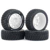 1/14 WRC Rally Tires Racing Tyre 12mm Hex for 1:14 1:10 RC On Road Car MJX 14303 C3 Tamiya M05 M08 ZD RX12 DSK Upgrade Parts