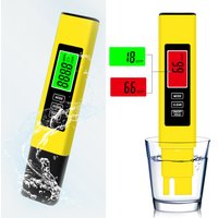 4 in 1 Digital Water Tester EC Meter & Temperature Meter 0-9990 PPM Water Test Meter for RO-RODI System Drinking Water Aquariums