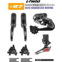 AliExpress LTWOO ER7 2026 V3 Wireless Electronic Hydraulic Disc Brake Road Groupset 2x10 2x11 2x12 Speed APP Programmable Bike Upgrade Kit