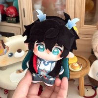 Latest 10cm Honkai Star Rail Dan Heng Imbibitor Lunae Plushie Stuffed Toys Plush Doll Decor Pendants Keychain Birthday Xmas Gift