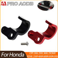 For Honda CRF250L CRF250M 2012-2015 crf 250 L/M Accessories 2Pcs Motorcycle Brake Hose Holder Clamp Front Guide CNC Aluminum