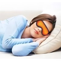 Heating Eye Mask Electric Heated Eye Wrap Hot Compress 3 Temperature Levels Warm Eye Cover for Dry Eyes Relief & Improved Sleep
