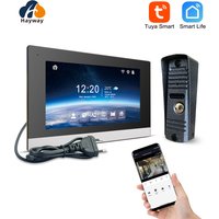 Hayway Home Visual Intercom 1080P Video Doorbell Camera For Apartment 7 " Tuya Smart Full Touch Monitor Support Motion Detection