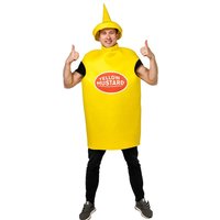 Halloween Couple Costumes for Women Funny Ketchup Mustard Costume Sauce Food Outfit