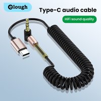 USB C to 3.5mm Jack AUX Audio Cable Adapter For Headphone Headset Speaker 3.5mm to 3.5mm Aux Wire Cord Type-C Converter CarCable