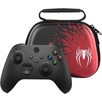 Portable Storage Bag For PS5 PS4 Xbox Switch Pro Game Controller Cover Box Spider Theme Travel Carry Gamepads Protective Case