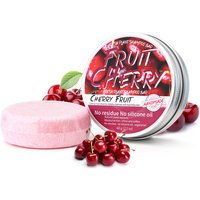 Nature Plant Fruit cherry Solid Shampoo Refreshing Lemon Aloe Vegan Soap Skin Oil Control Dandruff Shampoo Bar